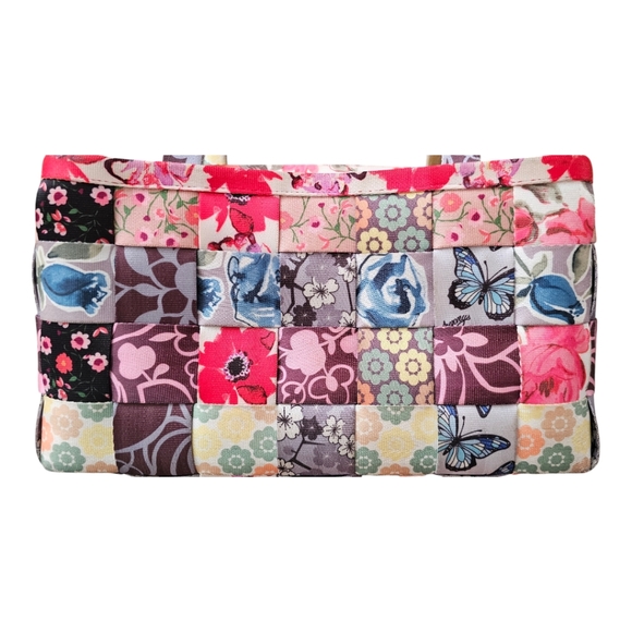 Rare HARVEYS Seatbelt Patchwork Boxy Satchel - Picture 12 of 16